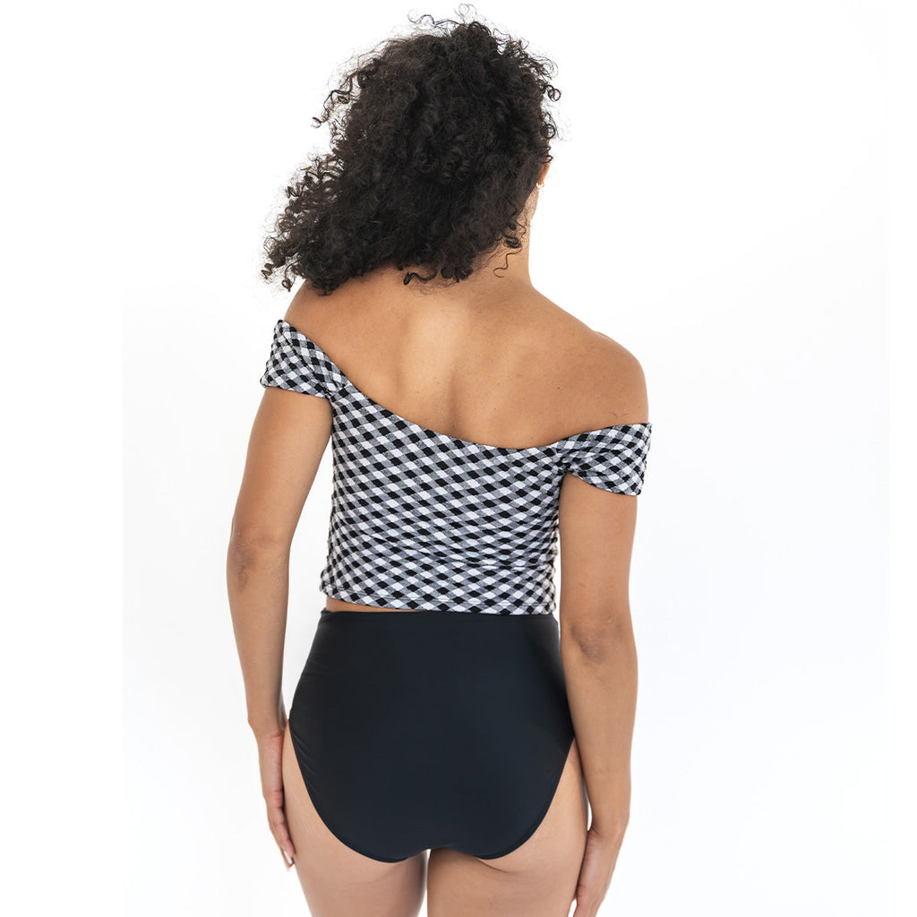 Drop Sleeve Tankini Top