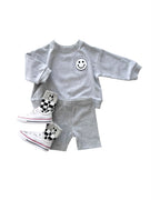 Biker Shorts Set | Gray