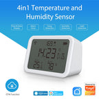 NEO NAS-CW01W WiFi 4 in1 Temperature + Humidity Sensor