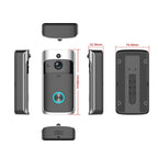 M3 720P Smart WIFI Ultra Low Power Video Visual Doorbell With Ding Dong Version(UK Plug)