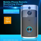 M3 720P Smart WIFI Ultra Low Power Video Visual Doorbell With Ding Dong Version(UK Plug)