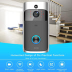 M3 720P Smart WIFI Ultra Low Power Video Visual Doorbell With Ding Dong Version(UK Plug)