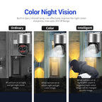 ESCAM G03 2x4MP Dual Lens Zoom 8X Dual Light Source WiFi Camera Support Two-way Voice & Motion Detection(EU Plug)