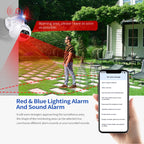ESCAM PT304 HD 4MP Humanoid Detection Tracking WiFi Connection Sound Alarm Intelligent Night Vision H.265 Camera(AU Plug)