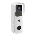 T30 Tuya Smart WiFi Visual Dingdong Doorbell with Battery Supports Two-Way Intercom & Night Vision(White)