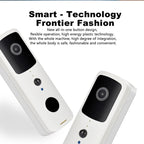T30 Tuya Smart WiFi Visual Dingdong Doorbell with Battery Supports Two-Way Intercom & Night Vision(Black)