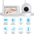ABM201 4.5 inch Wireless Video Night Vision Baby Monitor Security Camera(US Plug)