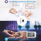 ABM201 4.5 inch Wireless Video Night Vision Baby Monitor Security Camera(US Plug)