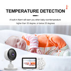 YE10-C3 2.8 inch 2.4G Wireless Video Night Vision Baby Monitor Security Camera(US Plug)