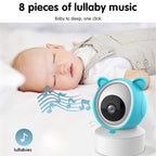 YE9-C1 5 inch Dual Mode 2.4G + 915M Video Night Vision Baby Monitor Security Camera(EU Plug)