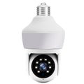 DP43 Bulb-type Motion Tracking Night Vision Smart Camera Supports Voice Intercom(White)