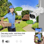 Q39 Motion Tracking Night Vision Smart Camera Supports Voice Intercom, Plug Type:AU Plug(White)