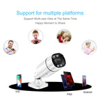 Q39 Motion Tracking Night Vision Smart Camera Supports Voice Intercom, Plug Type:UK Plug(White)