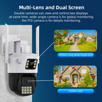 QX86 Motion Tracking Night Vision Smart Camera Supports Voice Intercom, Plug Type:US Plug(White)