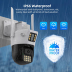 QX86 Motion Tracking Night Vision Smart Camera Supports Voice Intercom, Plug Type:UK Plug(White)