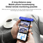 QX87 4MP WiFi Dual Camera Supports Two-way Voice Intercom & Humanoid Detection(US Plug)