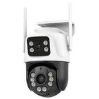 QX101 6MP WiFi Dual Camera Supports Two-way Voice Intercom & Infrared Night Vision(EU Plug)