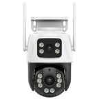 QX101 6MP WiFi Dual Camera Supports Two-way Voice Intercom & Infrared Night Vision(AU Plug)