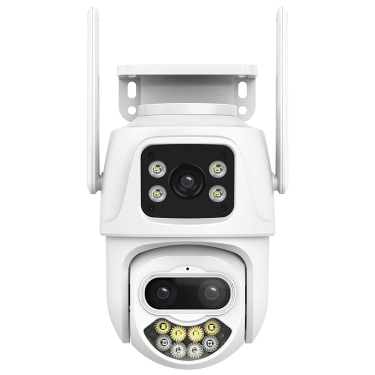 QX102 3MP WiFi Triple Camera Supports Two-way Voice Intercom & Infrared Night Vision(UK Plug)