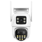 QX104 3MP WiFi Triple Camera Supports Human Face Recognition & AI Alarm(UK Plug)