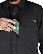 Echo Bravo LS Shirt - Vintage Black