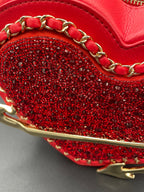 Betsey Johnson Kitsch Devil In The Details Crossbody Red