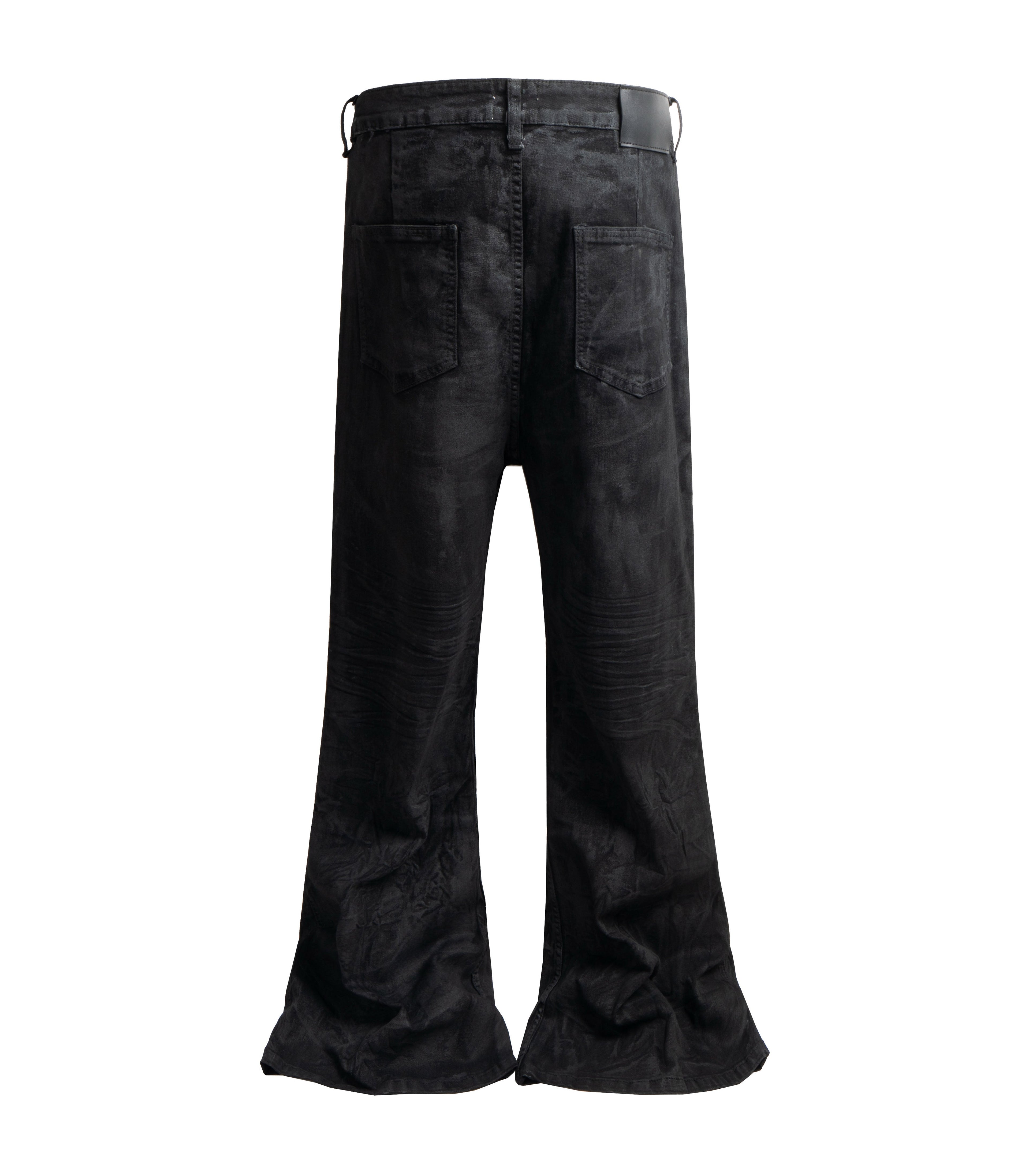 DOUBLE KNEE FLARE DENIM