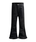 DOUBLE KNEE FLARE DENIM