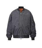 VINTAGE BOMBER JACKET MA1 [BLACK]
