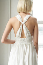 BIG CITY DREAMS WOVEN MIDI DRESS
