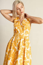 STARDUST STARLIGHT WOVEN MIDI DRESS