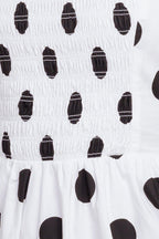 EFFORTLESS DAYS WOVEN MIDI DRESS