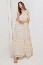 CLOUD NINE GOWN WOVEN ANKLE DRESS