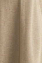 SOPHISTICATED SIMPLICITY WOVEN KNIT MIDI DRESS