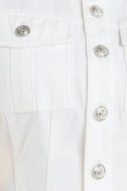 CONFIDENTLY YOURS WHITE WOVEN MINI DRESS