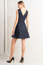 FRESH EDIT DENIM MINI DRESS