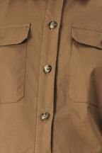 DESERT ICON WOVEN MIDI SHIRT DRESS