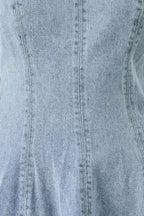 CLOUD NINETTE DENIM MIDI DRESS