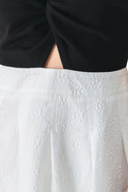 MODERN CONTRAST MIDI DRESS