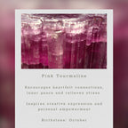 Pink Tourmaline Quartz Kensington Necklace