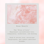 Rose Quartz and Aquamarine Quartz Rock Necklaces