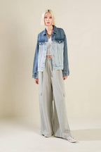 A BAR SONG DENIM JACKET