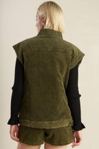 ESCAPING REALITY CORDUROY VEST