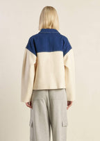 SWEET HARMONY DENIM COMBINATION JACKET