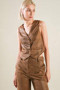 A GIFT FROM LOVE LEATHER VEST