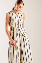 HERE AND NOW WOVEN VEST