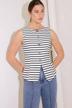 WILDFLOWER WANDER WOVEN VEST