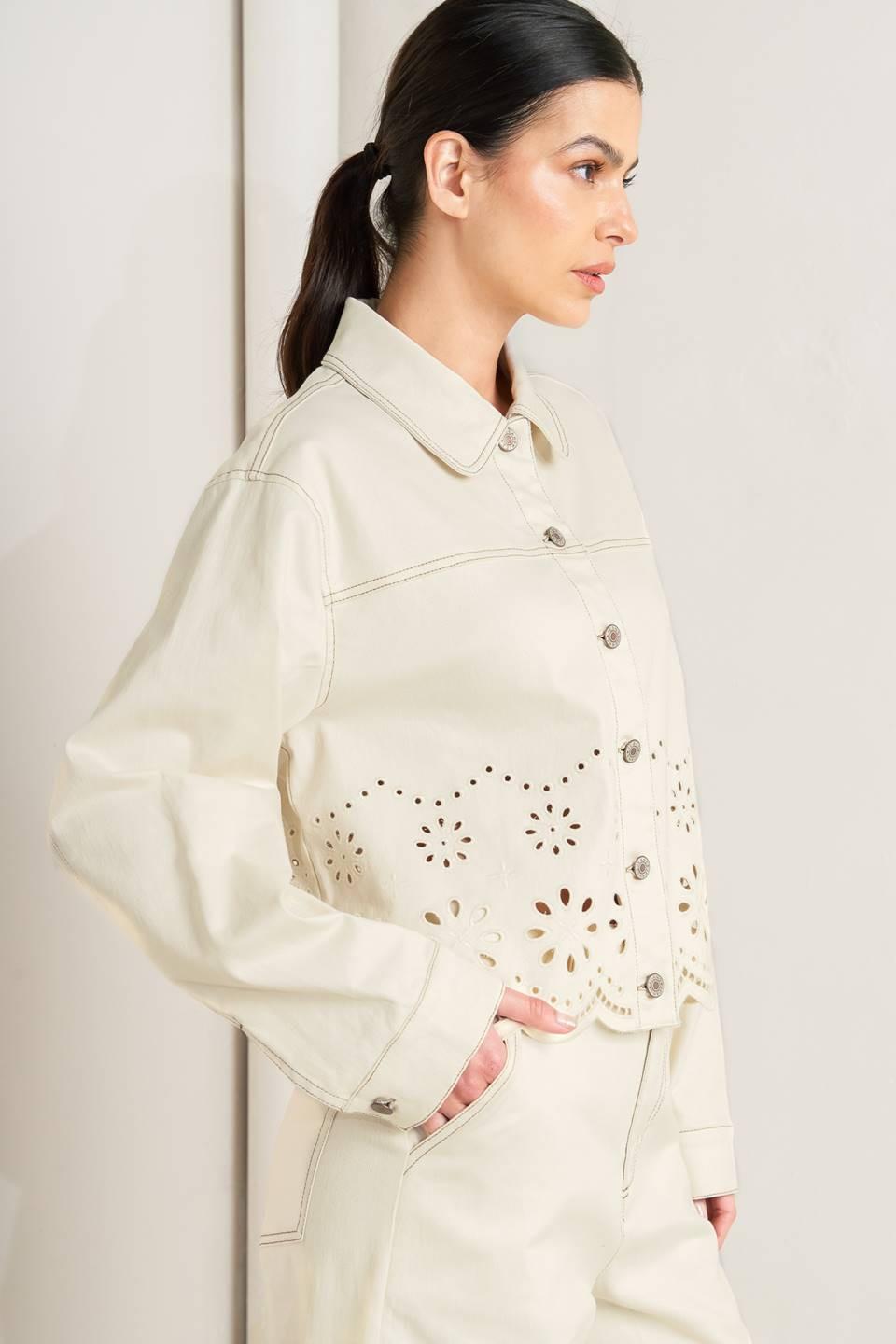 SUNDAY LEAF TWILL JACKET