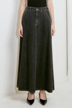 TRADING SECRETS DENIM SKIRT