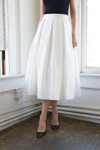 LOVE OF MINE WOVEN MIDI SKIRT